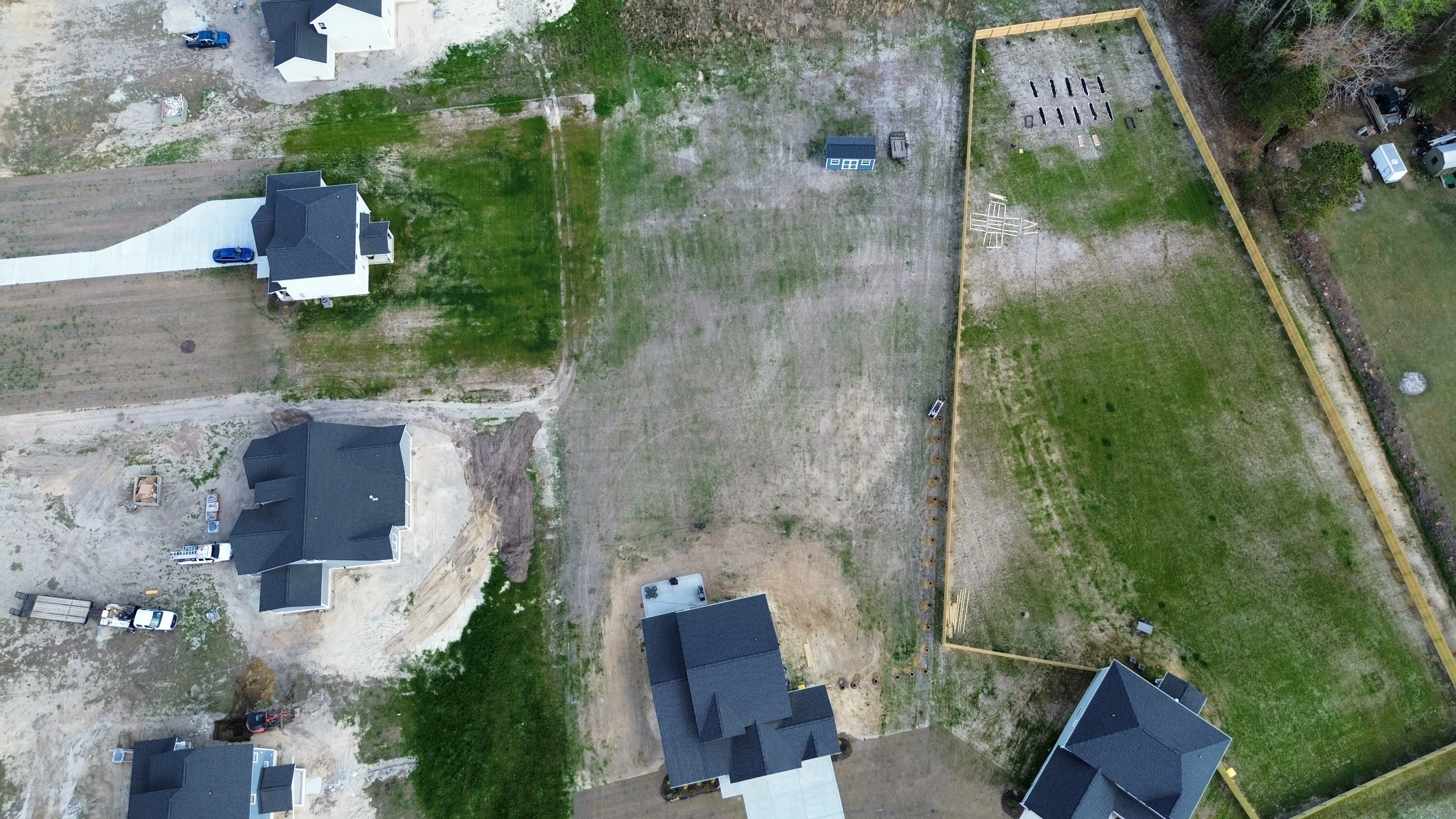 Custom fence installation