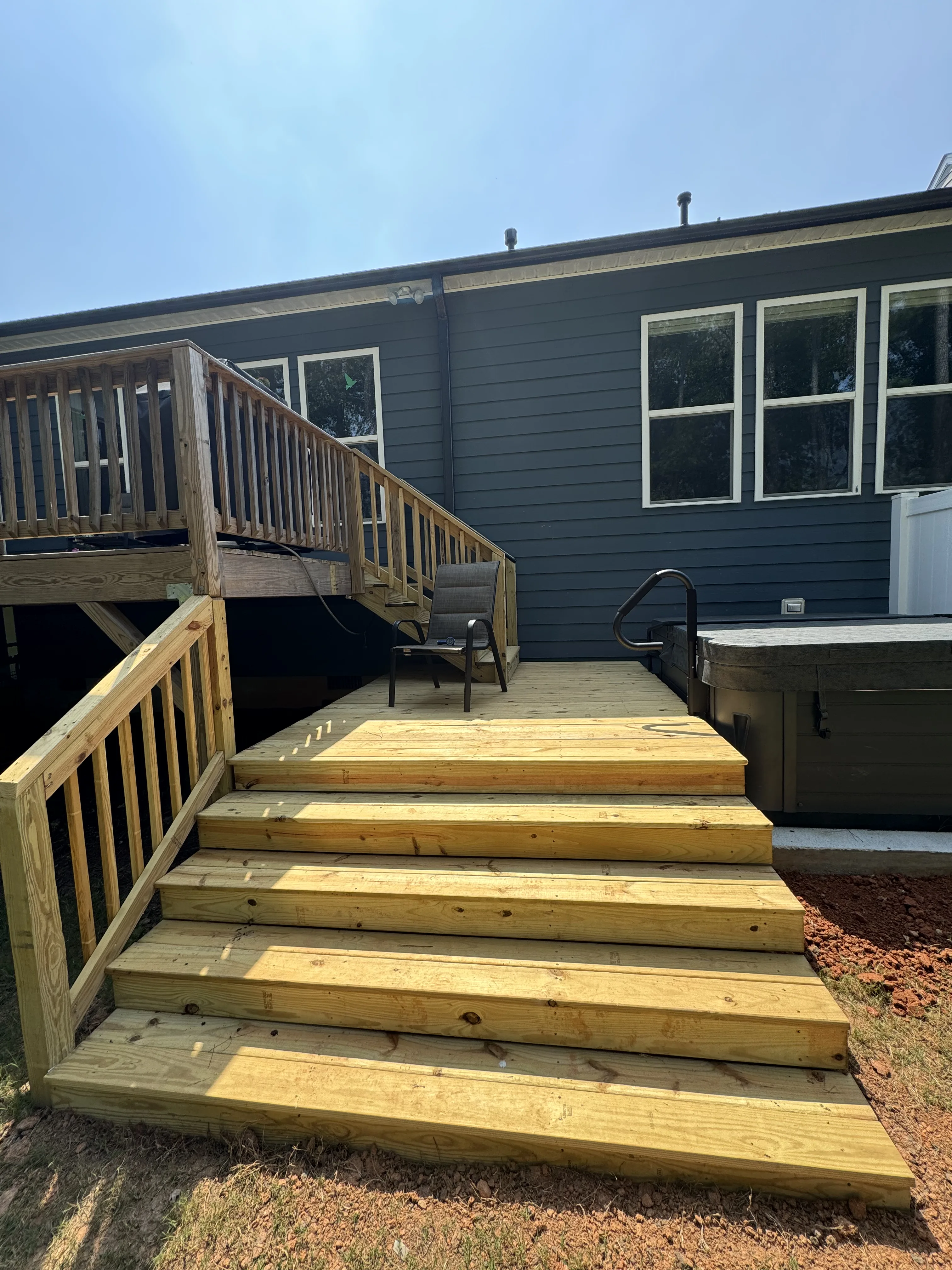 Deck installation