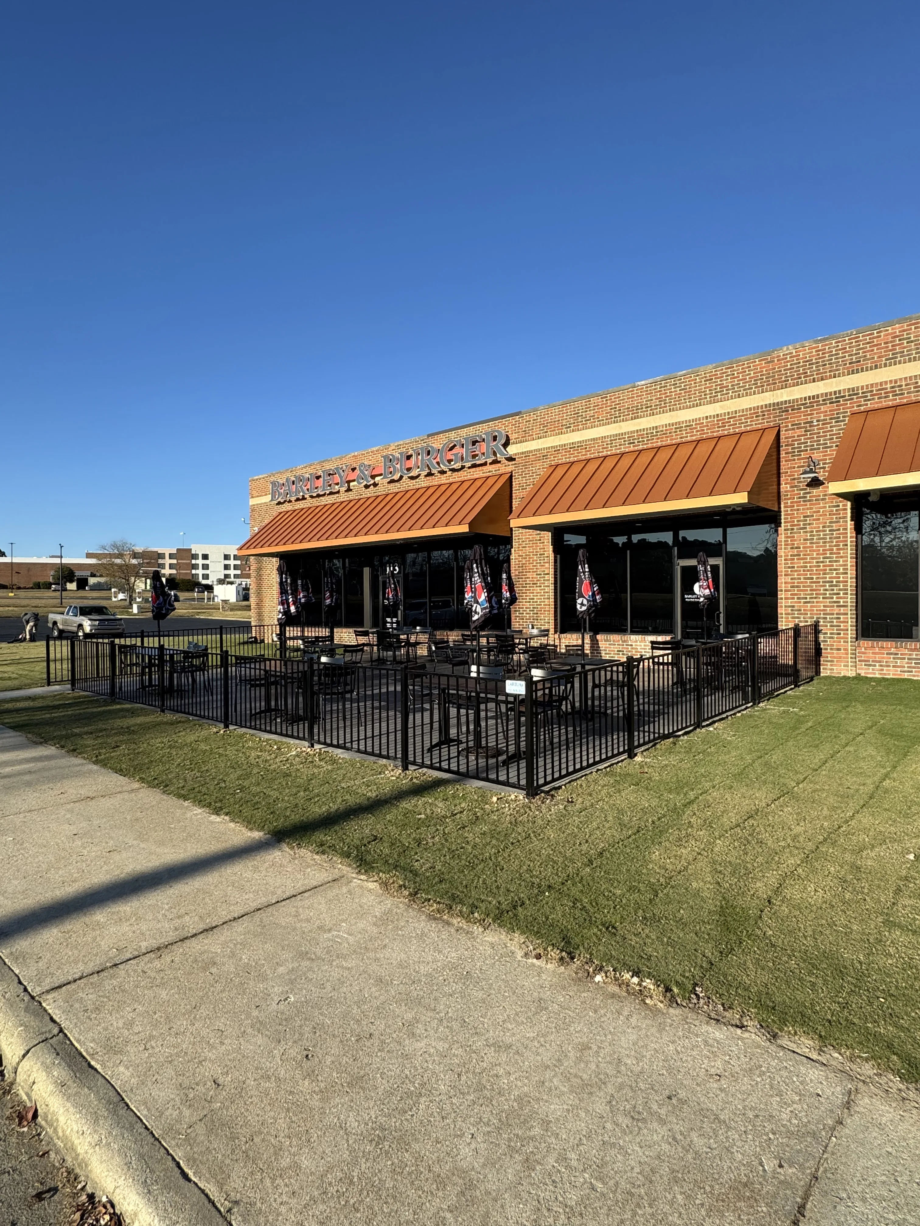 Fence installation by Carolina Quality Fencing