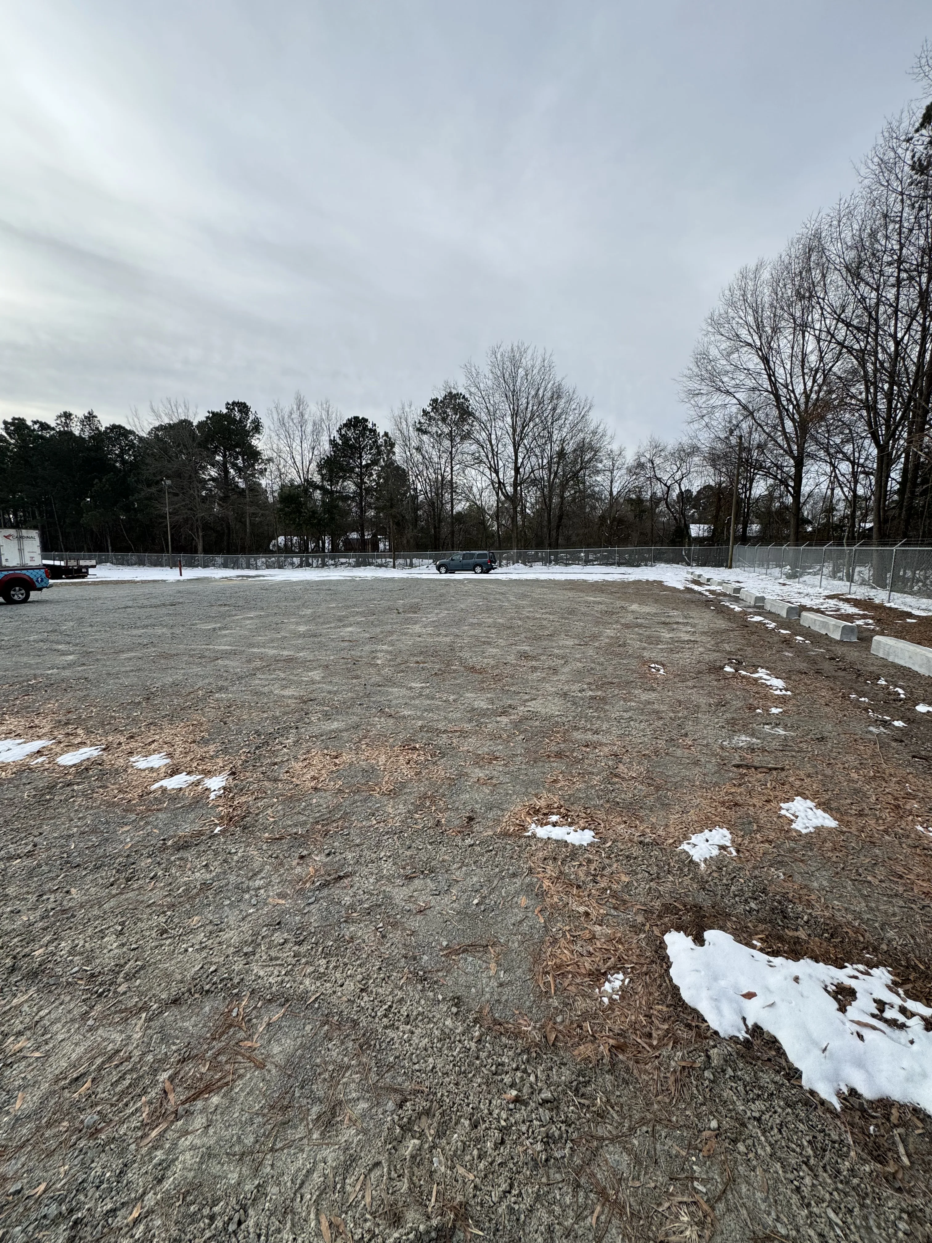 Fence installation by Carolina Quality Fencing