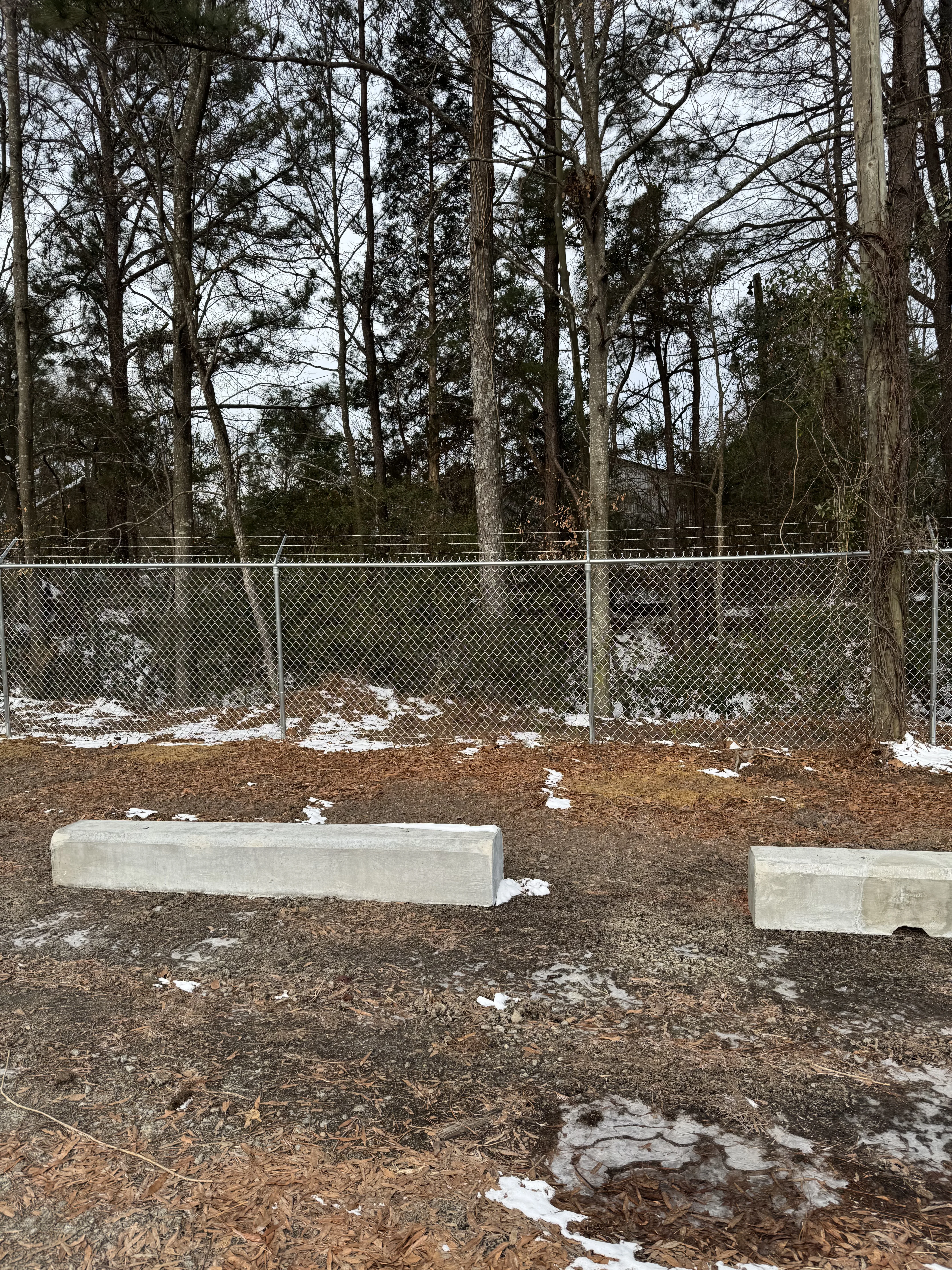 Fence installation by Carolina Quality Fencing