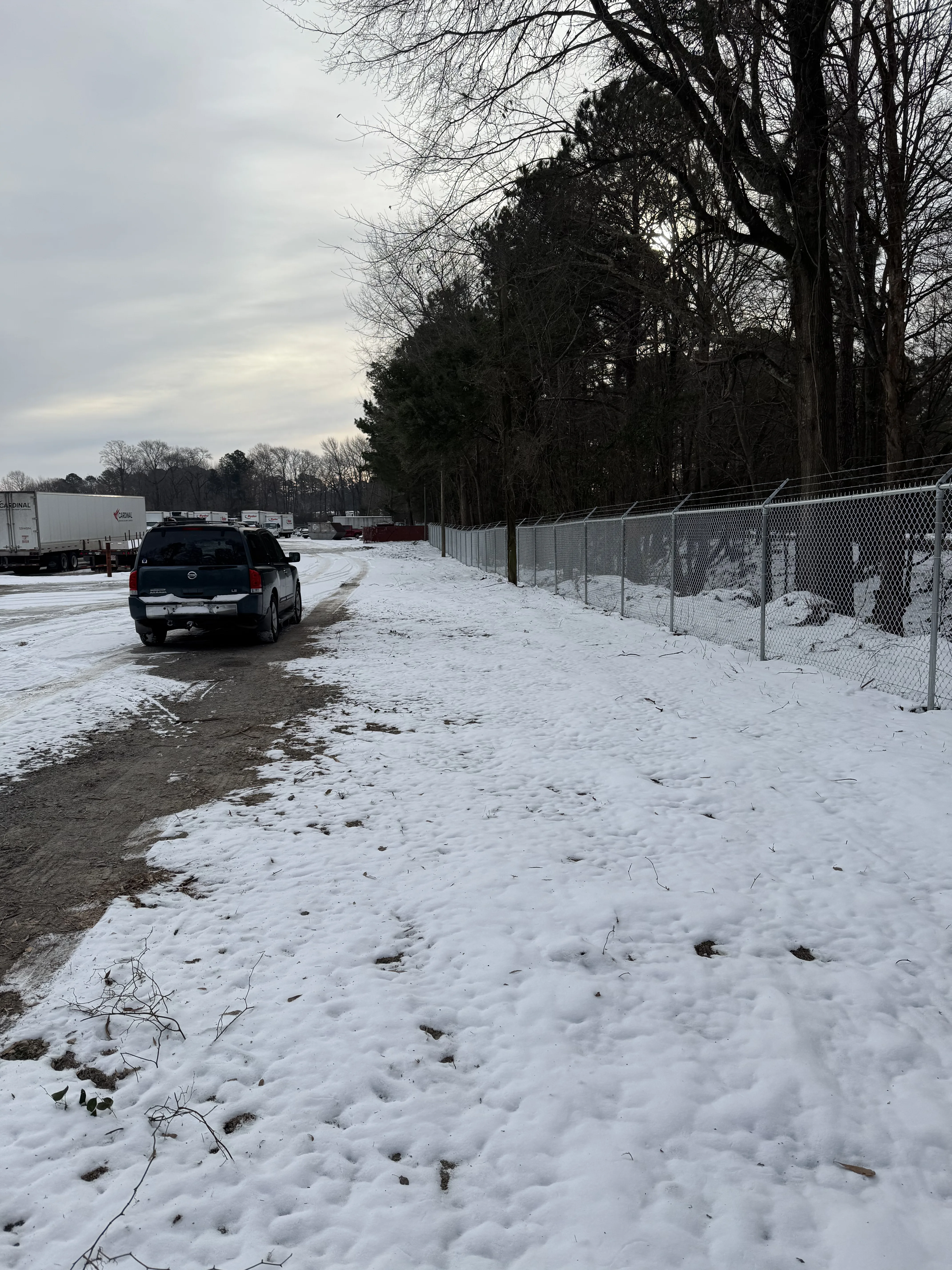 Fence installation by Carolina Quality Fencing