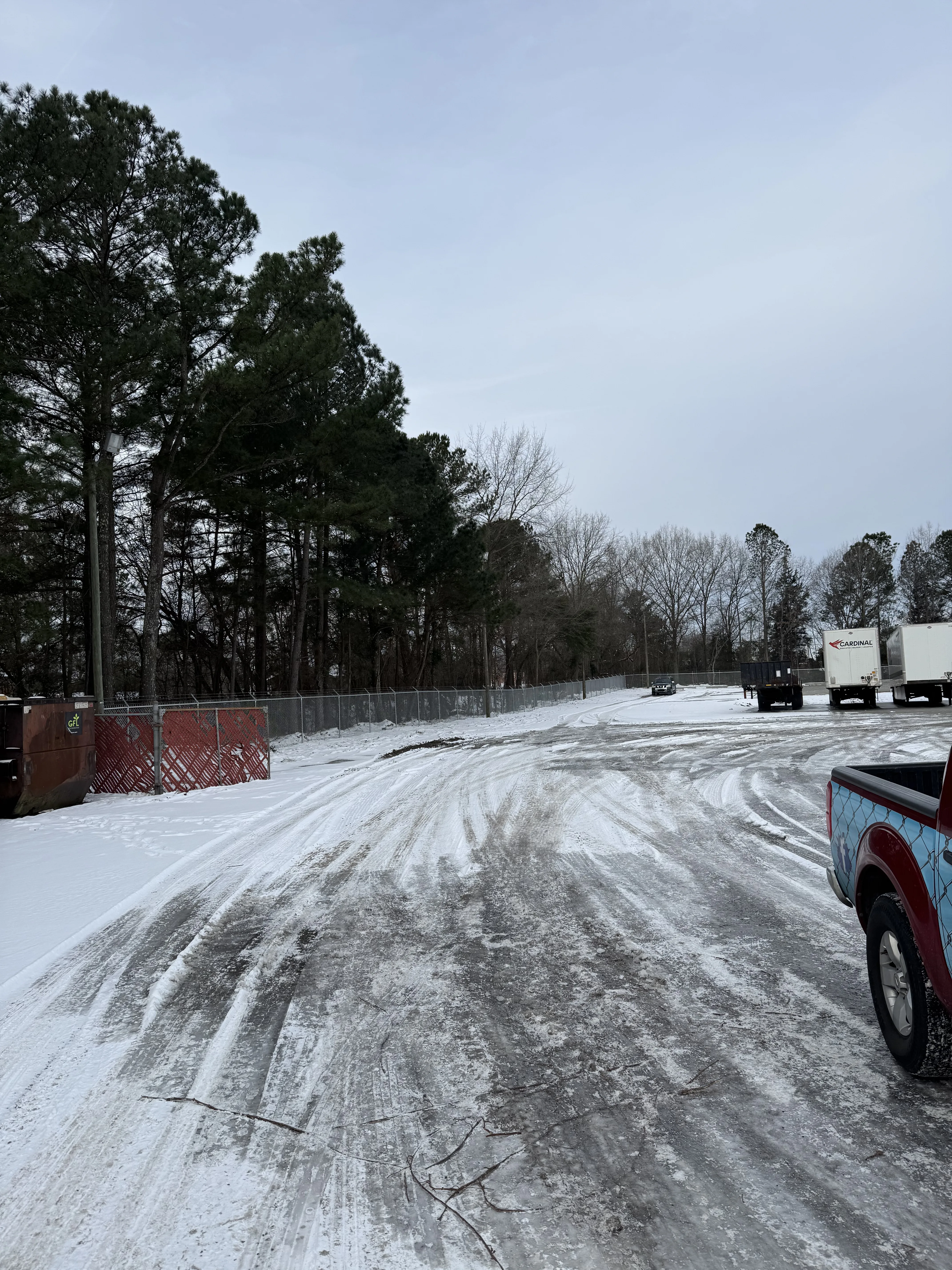 Fence installation by Carolina Quality Fencing