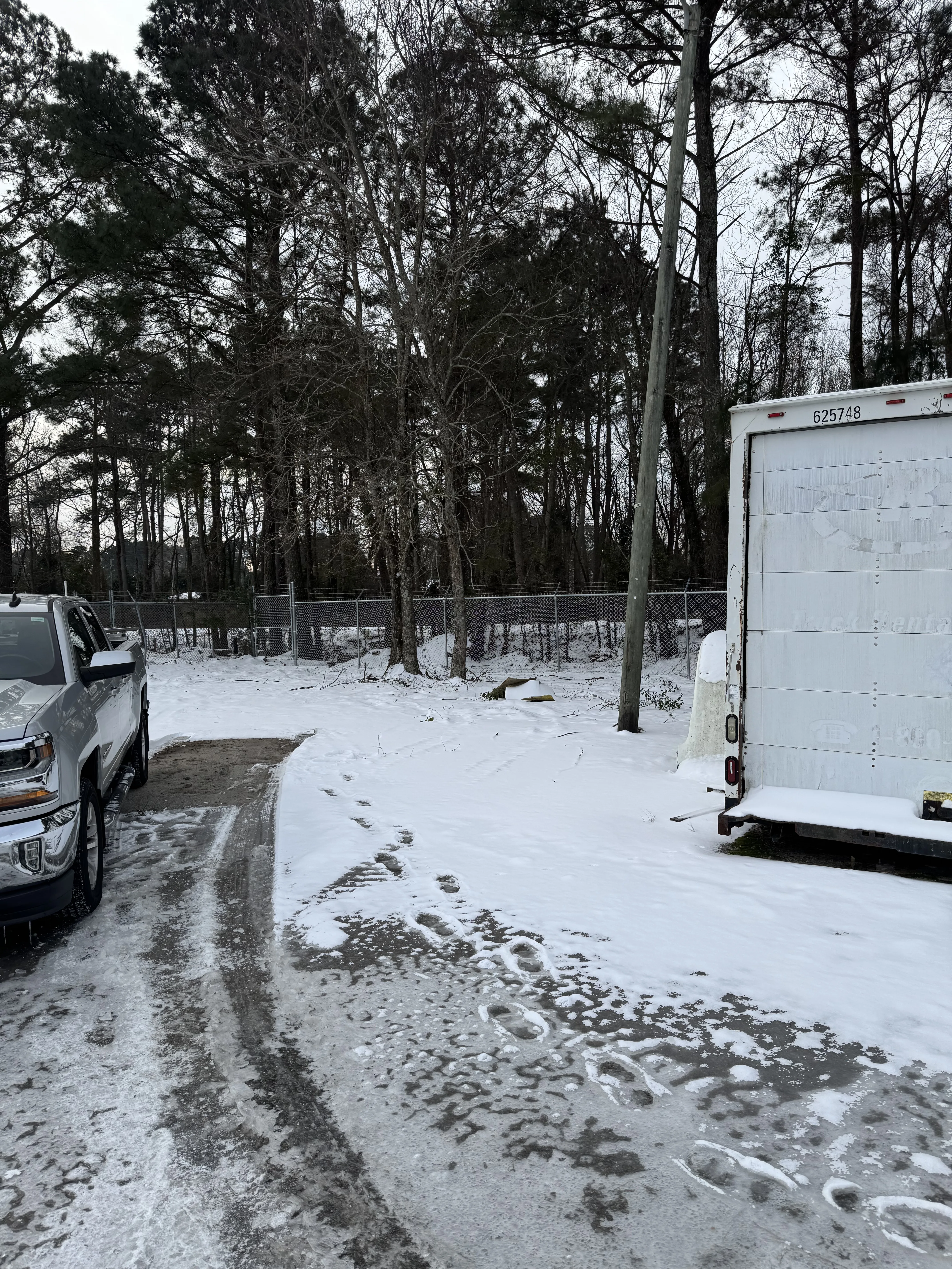 Fence installation by Carolina Quality Fencing