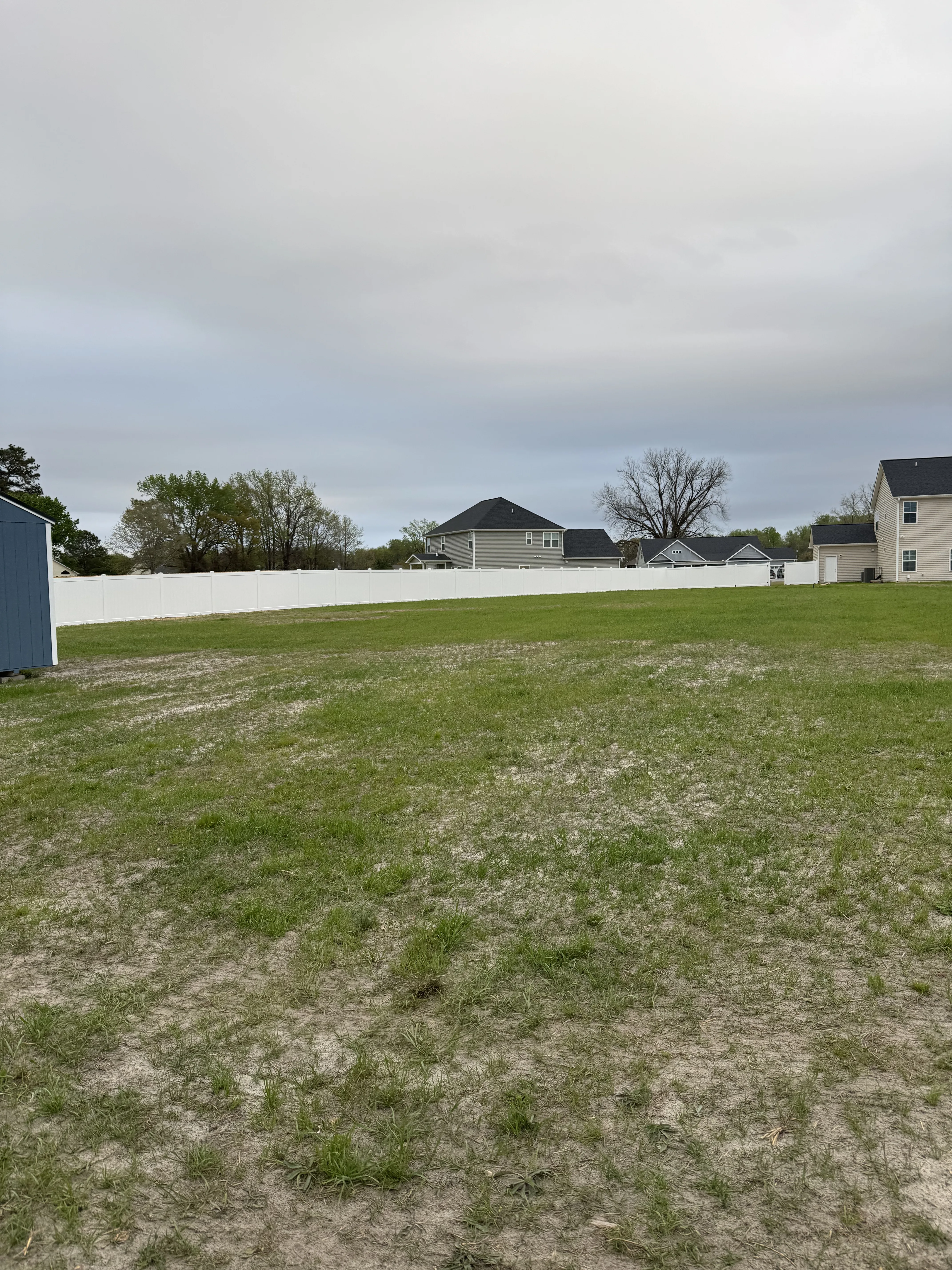 Fence installation by Carolina Quality Fencing